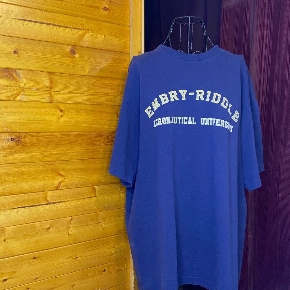 Vintage Jansport Embry-Riddle Aeronautical University Tee